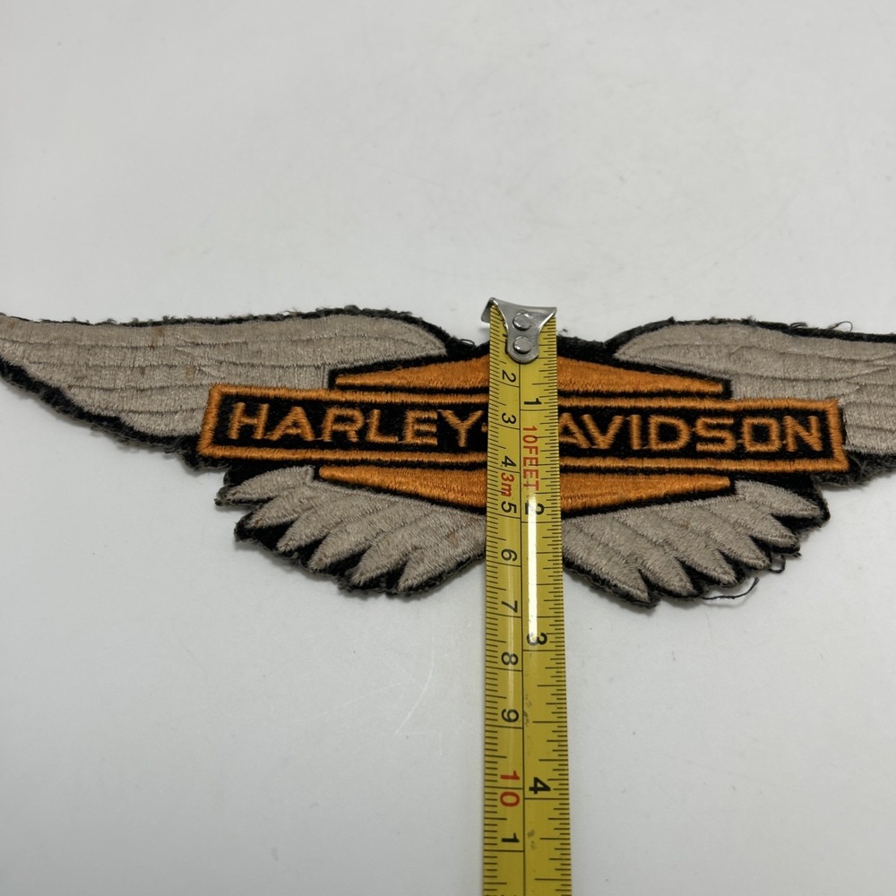 Vintage 60's 70's Harley Davidson Patch Motorcycle Large - Picture 8 of 12